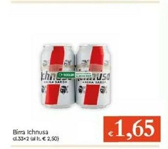 Galassia Ichnusa Birra offerta