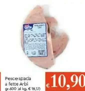 Galassia Arbi Pesce spada offerta