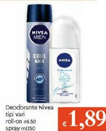 Galassia Nivea Deodorante offerta