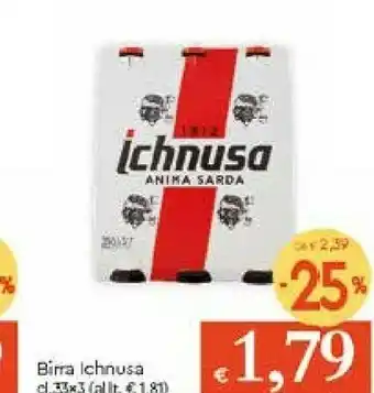 Galassia Ichnusa Birra offerta