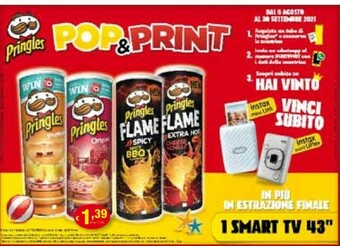 Galassia Pringles Patatine fritte offerta