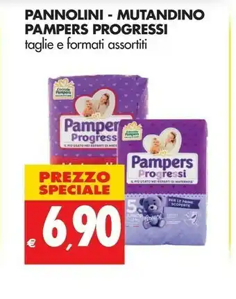 Tigros Pampers Pannolini Mutandino Progressi offerta