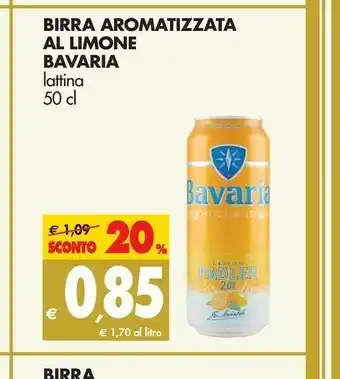 Tigros Bavaria Birra Aromatizzata Al Limone offerta