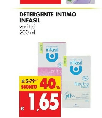 Tigros Infasil Detergente Intimo offerta