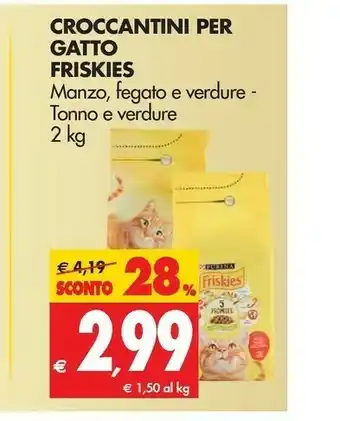 Tigros Purina Friskies Croccantini offerta