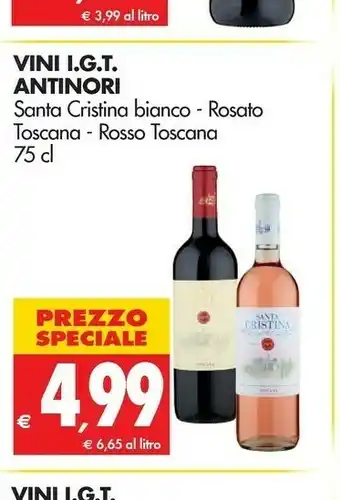 Tigros Righi Antinori Vini Igt offerta