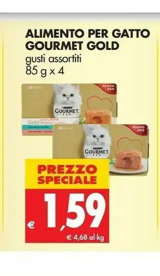 Tigros Purina Gourmet Gold 85 G offerta