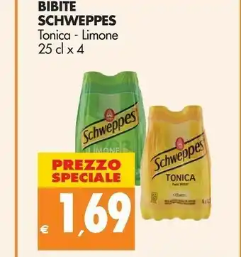 Tigros Schweppes Tonica 1000 G(ml) offerta