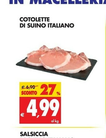 Tigros Cotolette Di Suino Italiano offerta