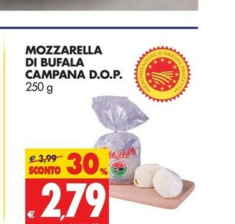 Tigros Mozzarella Di Bufala Campana D.o.p offerta