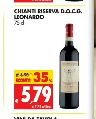 Leonardo Da Vinci Chianti Riserva Docg