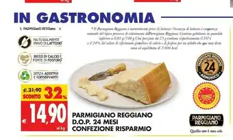 Tigros Parmigiano reggiano DOP offerta