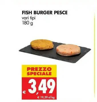 Tigros Fish Burger Pesce offerta