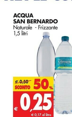 Tigros San Benedetto - Acqua Naturale offerta