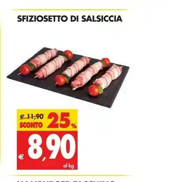 Tigros Sfiziosetto Di Salsiccia offerta