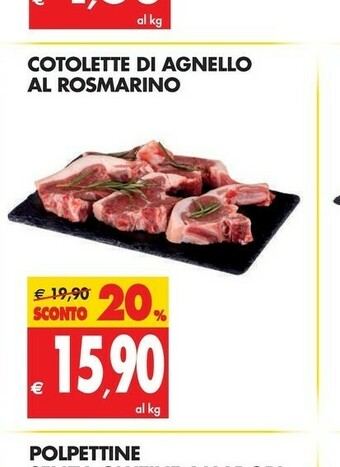 Cotolette Di Agnello Al Rosmarino