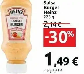 Carrefour Heinz American Burger offerta