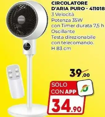 Orizzonte Ventilatore offerta