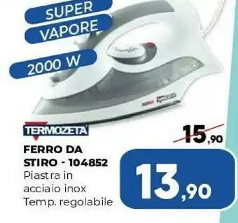 Orizzonte Termozeta Ferro da stiro offerta