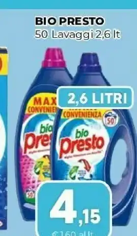 Orizzonte Presto Detersivo lavatrice offerta