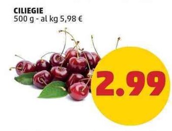 PENNY CILIEGIE 500 g offerta