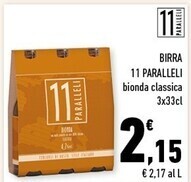 Conad Margherita 11 paralleli birra offerta