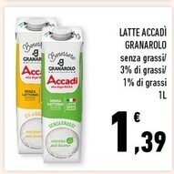 Conad Margherita Granarolo latte accadi offerta