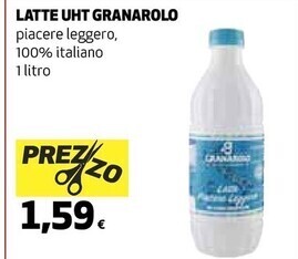 Coop Granarolo latte uht offerta