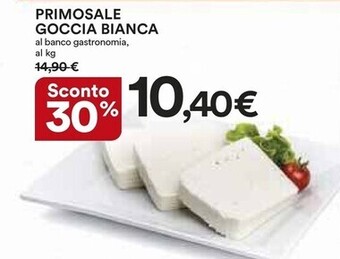 Ipercoop Primosale goccia bianca offerta