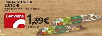 Ipercoop Buitoni pasta sfoglia offerta