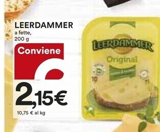 Ipercoop Leerdammer original offerta