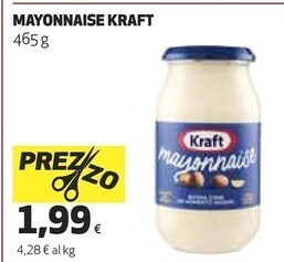 Coop Kraft mayonnaise offerta