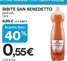 Ipercoop San benedetto bibite offerta