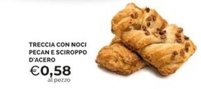 Mercatò Treccia con noci pecan e sciroppo d'acero offerta