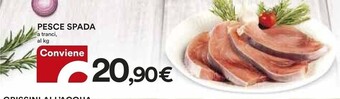 Ipercoop Pesce spada offerta