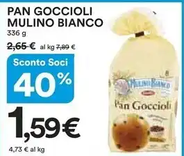 Mulino bianco pan goccioli