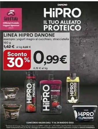 Ipercoop Danone linea hipro offerta