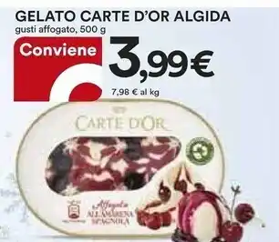Ipercoop Algida gelato carte d'or offerta