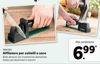Lidl Parkside Affilatore per coltelli e asce offerta
