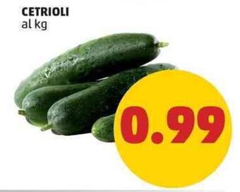 PENNY CETRIOLI offerta