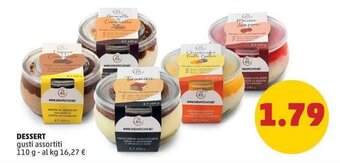 PENNY DESSERT gusti assortiti 110 g offerta