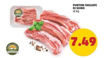 PENNY PUNTINE TAGLIATE DI SUINO offerta