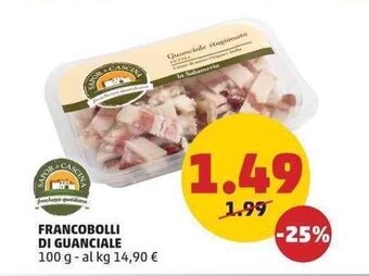 FRANCOBOLLI DI GUANCIALE 100 g