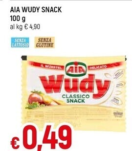 Famila Aia wudy snack 100 g offerta