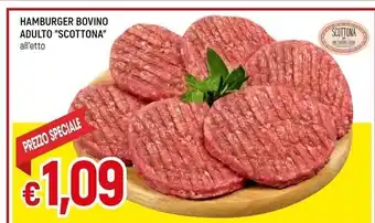 Famila Hamburger bovino adulto scottona offerta
