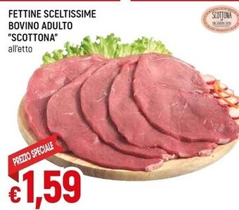 Famila Fettine sceltissime bovino adulto scottona offerta