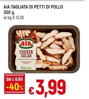 Famila Aia tagliata di petti di pollo offerta