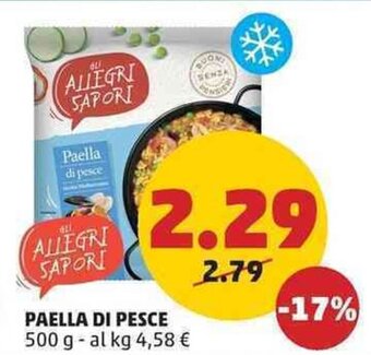 PENNY Paella di pesce 500 g offerta