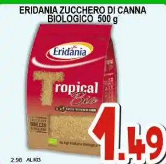 Sacoph Eridania Zucchero di Canna Biologico 500g offerta