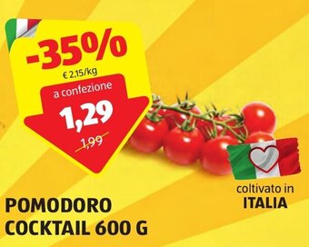 ALDI POMODORO COCKTAIL 600 G offerta